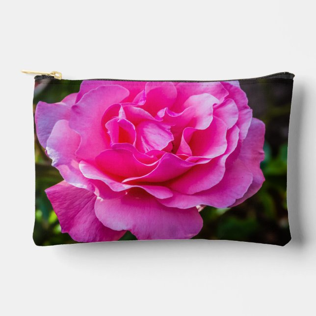 Delicate pink rose. accessory pouch (Front)