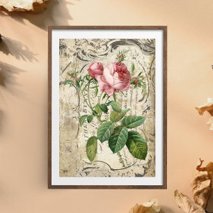 Delicate Pink Rose Decoupage Tissue Ppaer Tissue Paper