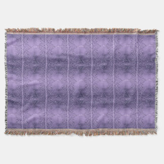 Delicate Purple Throw Blanket