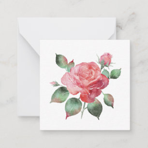 Delicate Rose Card