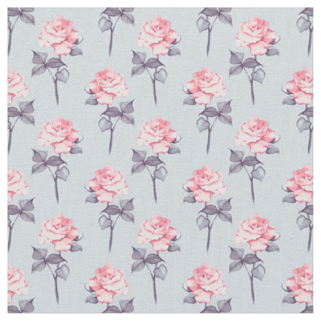 Delicate roses 7 fabric (Close Up)