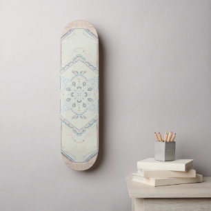 Delicate Seashell Medallion,smallCUSTOM NAME Skateboard