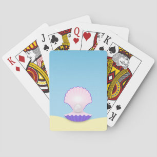 Delicate Seashell Playing Cards