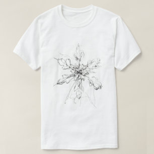Delicate Single Snowflake  T-Shirt