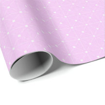Delicate Soft Lilac Charm Gift Wrap