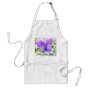 Delicate Spring Violet Standard Apron