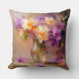Delicate Still Life  Cushion