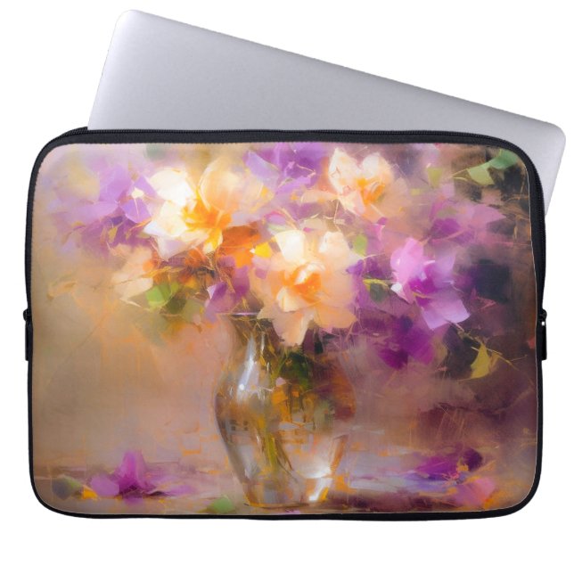 Delicate Still Life  Laptop Sleeve (Front)