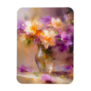 Delicate Still Life Magnet