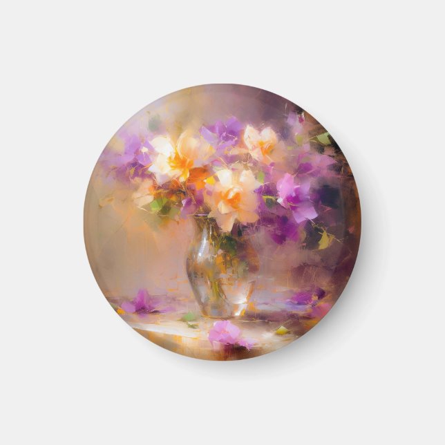 Delicate Still Life  Magnet (Front)