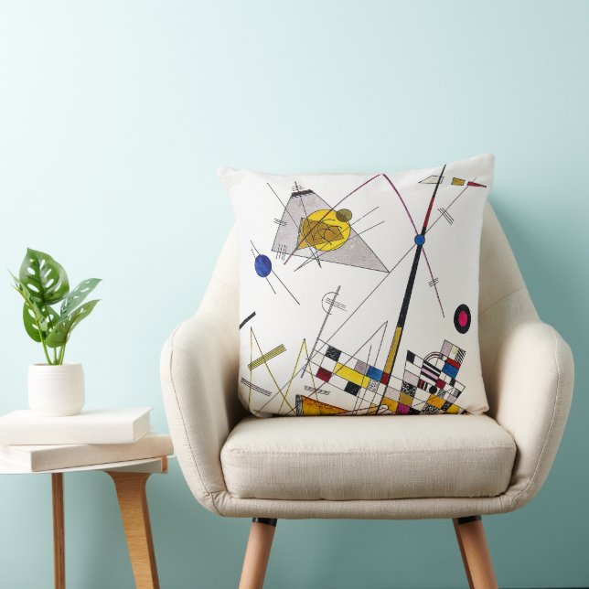 Delicate Tension #85 -  Kandinsky Cushion (Chair)