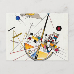 Delicate Tension, No. 85 by Wassily Kandinsky Postcard