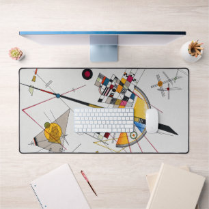Delicate Tension No.85, Wassily Kandinsky Desk Mat