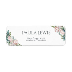 Delicate Watercolor Floral Bloom