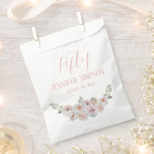 Delicate Watercolor pale Blush pink text