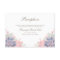 Delicate Watercolor Spring Succulents Wedding