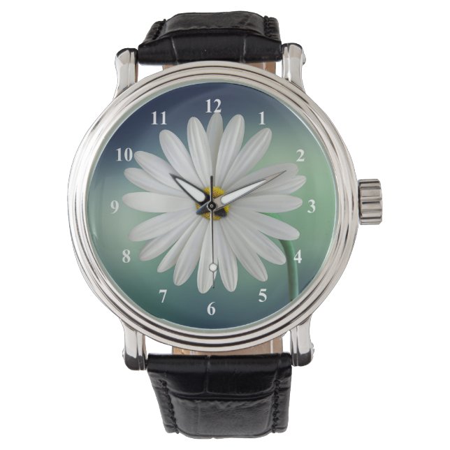 Delicate White Daisy Watch (Front)