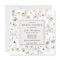 Delicate Wildflower Frame Bridal Shower Invitation