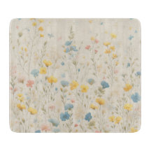 Delicate Wildflower Meadow Art