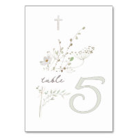 delicate wildflowers bouquet Baptism n 5