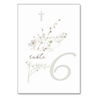 delicate wildflowers bouquet Baptism n 6