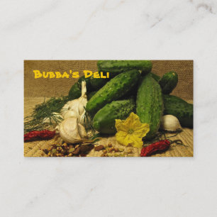 Delicatessen Business Card