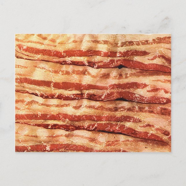 Delicious BACON goodness Postcard (Front)