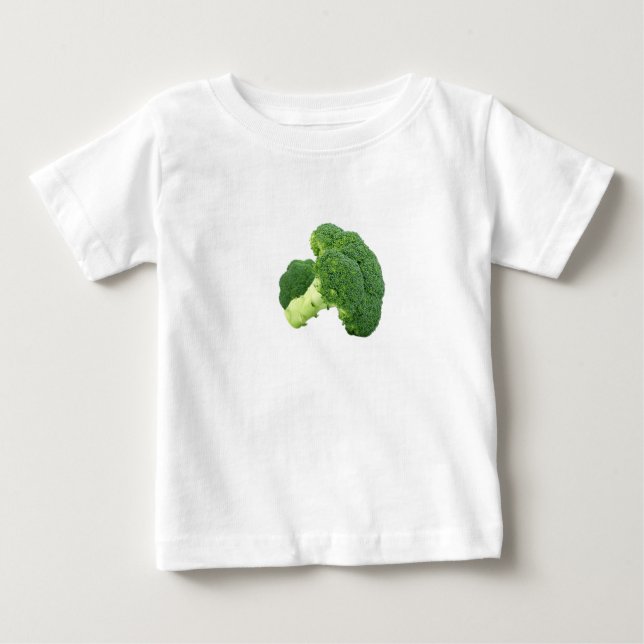 Delicious broccoli is here baby T-Shirt (Front)