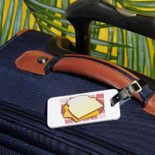 Delicious Cheese Sandwich Fun Food  Luggage Tag