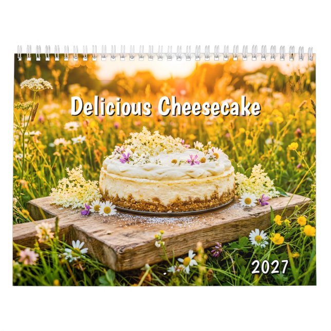 Delicious Cheesecake Calendar (Cover)