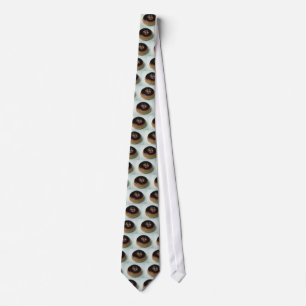 Delicious Chocolate-covered doughnut Tie