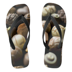 Delicious chocolate pralines jandals