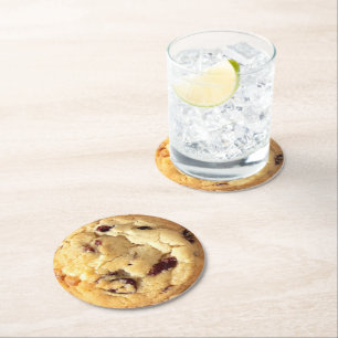 DELICIOUS COOKIE SHORTBREAD ROUND PAPER COASTER