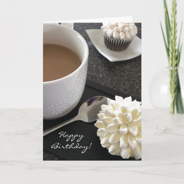 Delicious Cupcakes and Coffee Card (Front)