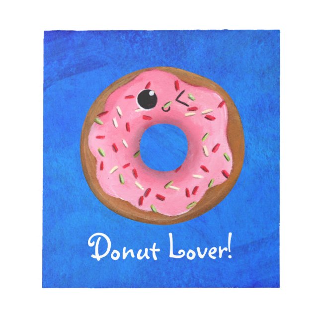 Delicious Doughnuts Notepad (Front)