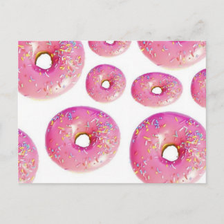 Delicious Doughnuts. Postcard