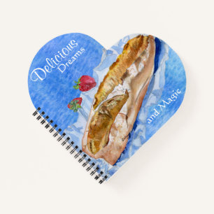 Delicious Dreams and Magic Valentine Notebook