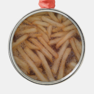 Delicious French Fries Metal Tree Decoration