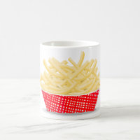 Delicious French Fries Retro Fast Food 