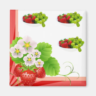 Delicious Fruits Magnet