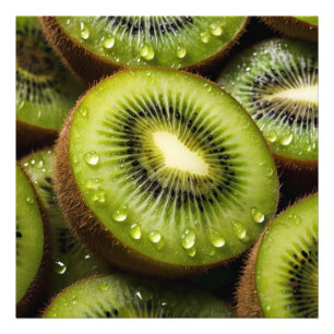 Delicious Green Kiwis  Photo Print