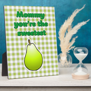 Delicious Green Pear Plaque