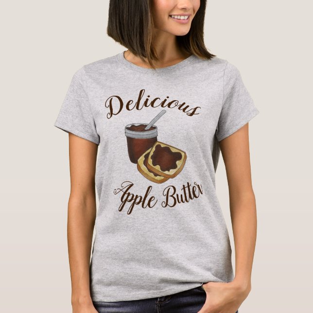 Delicious Homemade Apple Butter Pennsylvania Dutch T-Shirt (Front)