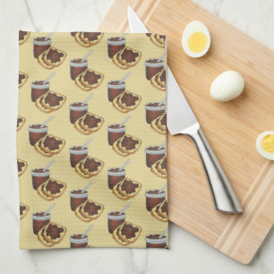 Delicious Homemade Apple Butter Pennsylvania Dutch Tea Towel
