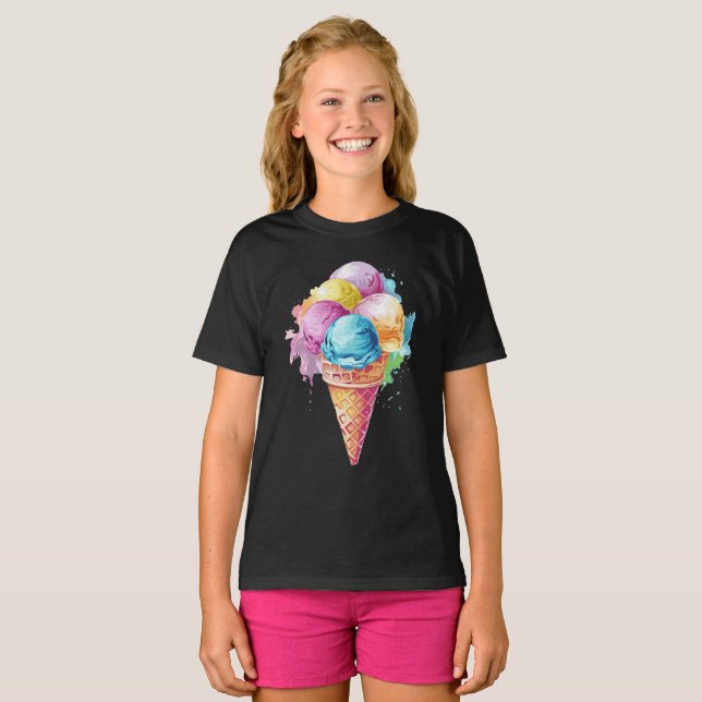 Delicious Kulfi Ice-Cream Tee – A Sweet Style Stat (Front Full)
