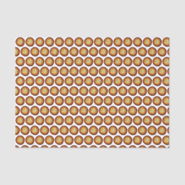 Delicious Malpua Indian Pancake Mithai Sweets Tissue Paper (Front)