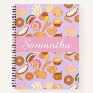 Delicious Mexican Pan Dulce Sweet Bread Notebook