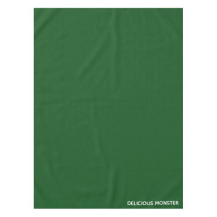 Delicious Monster green colour name Tablecloth