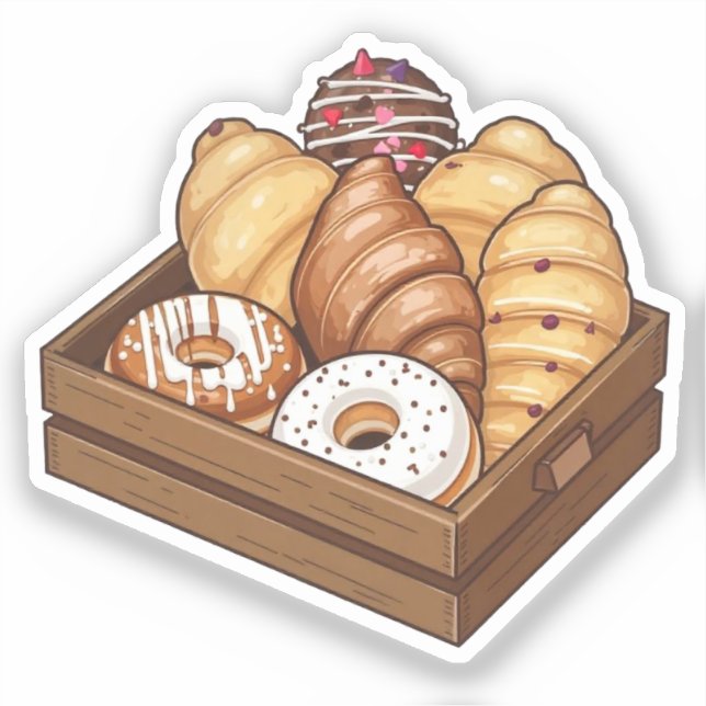 Delicious Pastry Box of Treats (Front)