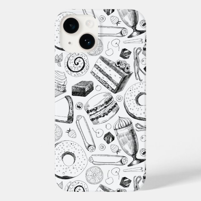Delicious pattern Case-Mate iPhone case (Back)